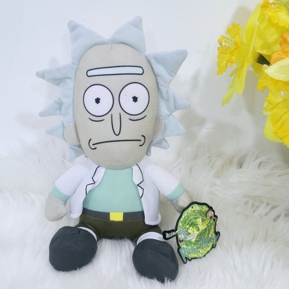 Rick Sanchez 10” Plush - From Rick and Morty 2019 - Picture 3 of 11